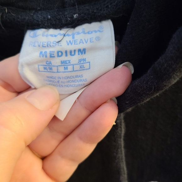 Champion black hoodie - Picture 3 of 3